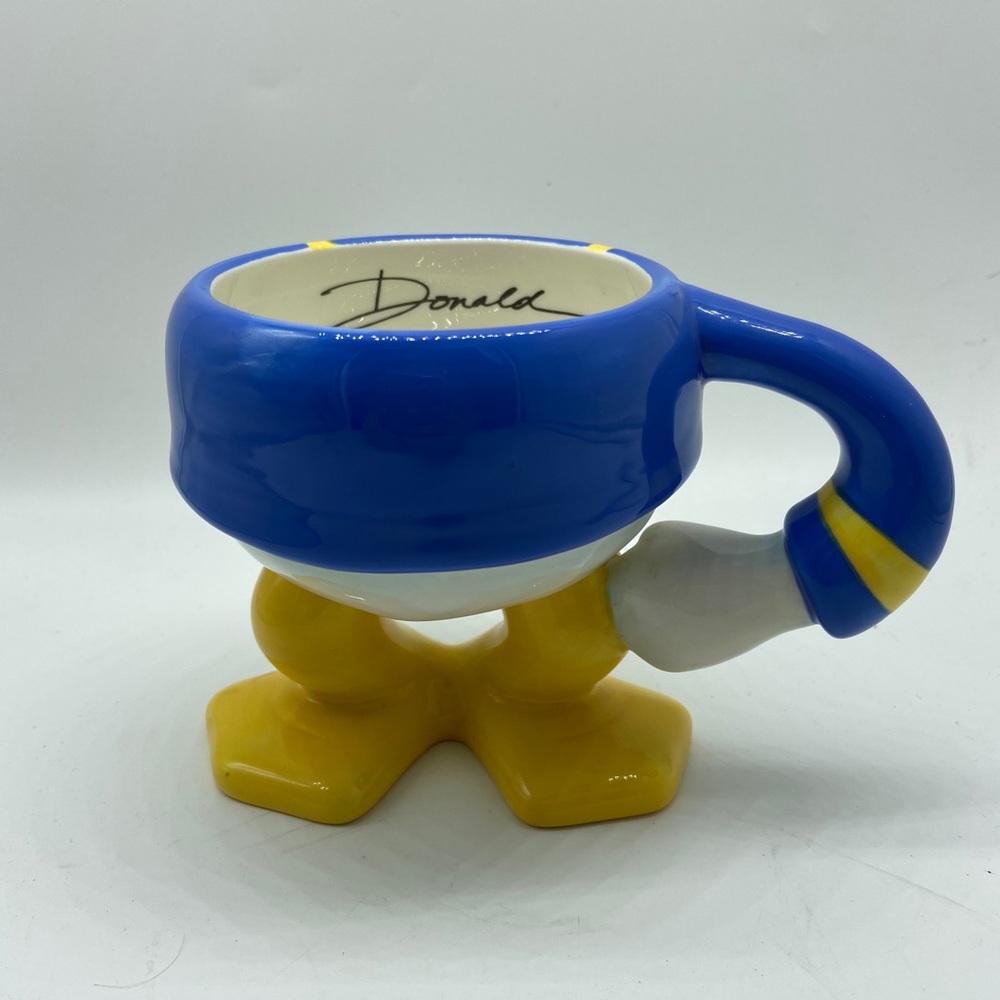 Disney Parks Donald Duck Feet Signature Coffee Mug